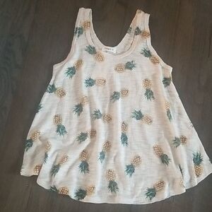 GINGER G Pineapple Swing Tank Nwt